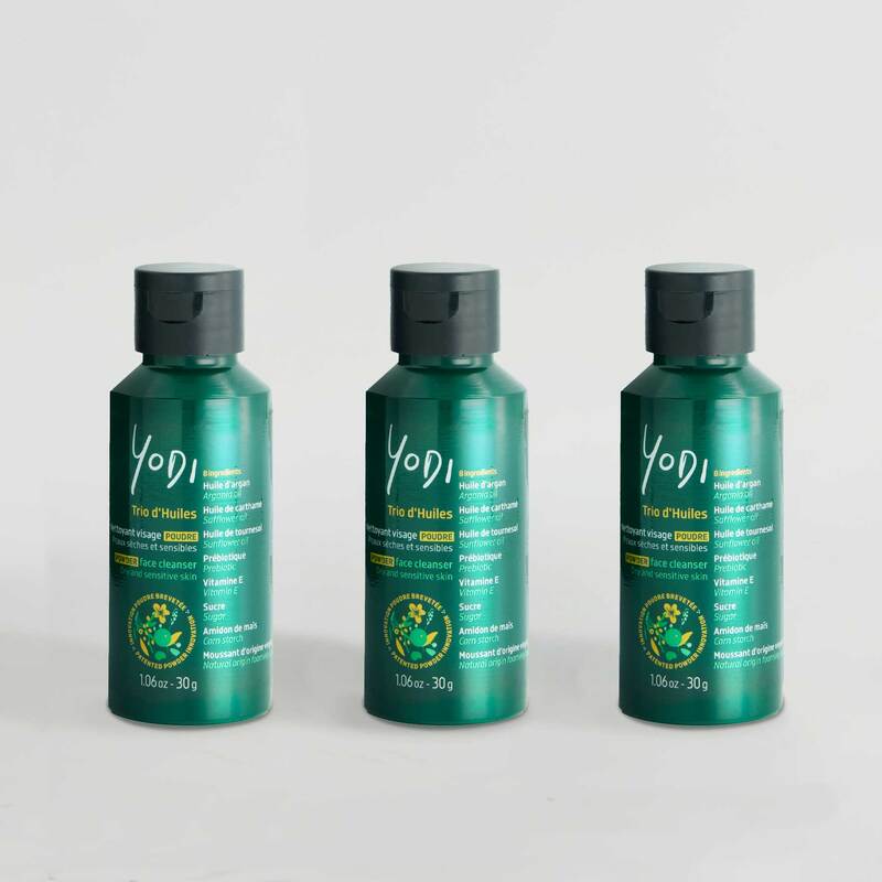 TRIO Nettoyants visage poudre - Nutrition & Douceur
